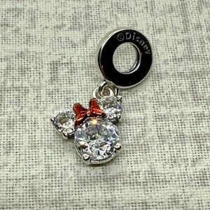 NWOB Disney x Pandora Minnie Mouse Sparkling Head Dangle Charm